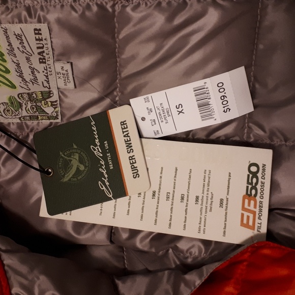 NWT Eddie Bauer Puffer Coat - Picture 4 of 5